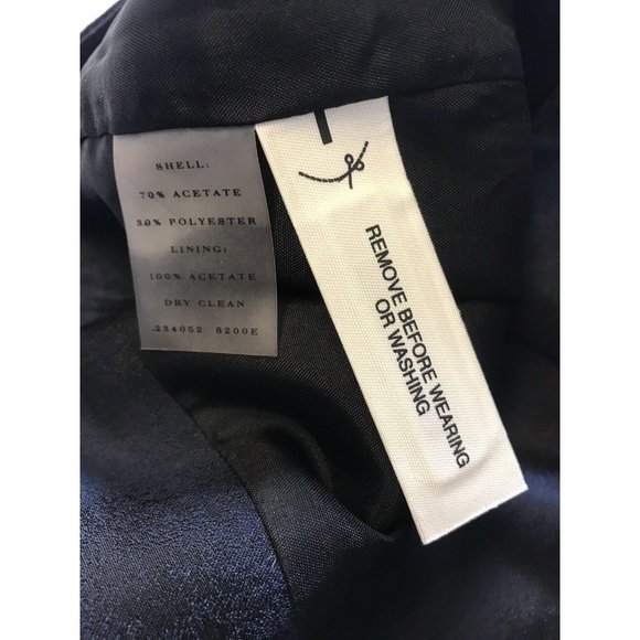 AnnTaylor LOFT Women's Size 4P Petite Skirt Blue B - Picture 7 of 7